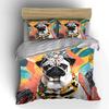 Colorful Pattern Pet Accessories Set Soft Comfortable Duvet Cover Bedding Set Included 1*Duvet Cover & 2*Pillowcases Gift