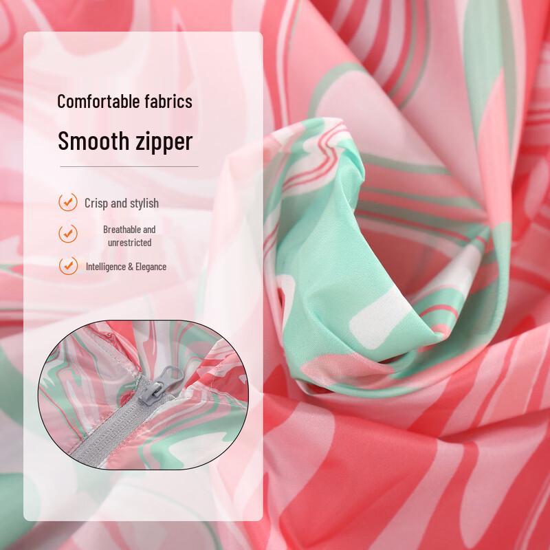 Women's Casual Color-Block Hooded Lightweight Jacket