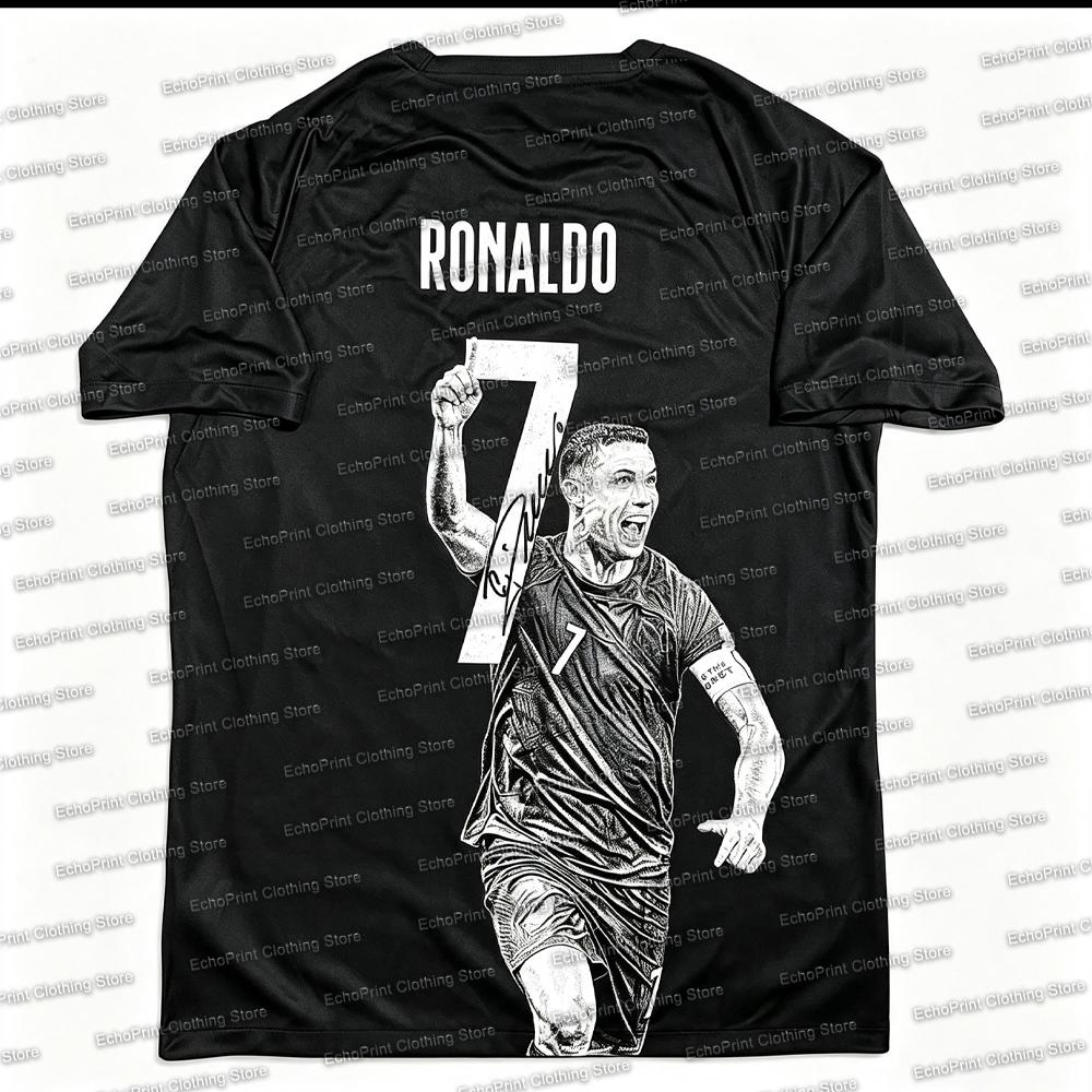 Ronaldo 7 Fans Football Jersey Mens Womens Quick Dry Breathable Short Sleeve Tee Summer Sports Fashion Soccer T-Shirts 2026