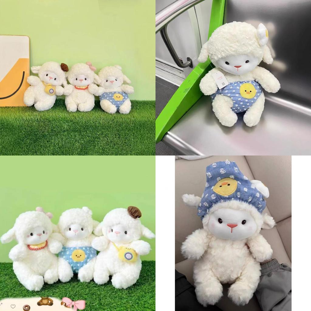 Adorable Betty Sheep Plush Toy Soft And Cuddly Doll For Girls Birthday Gift Or Holiday Present