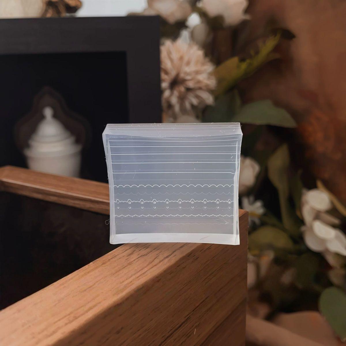 High Transparency 3D Bow Lace Nail Art Silicone Mold