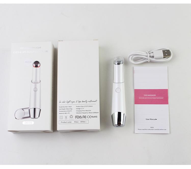 Cross-Border Eye Massager: Vibration, Heating, Essence Import - Reduces Dark Circles