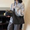 2025 Autumn New Retro Underarm Bag Women's Large Capacity Tote Bag Korean Fashion Large Bag Commuter Shoulder Bag