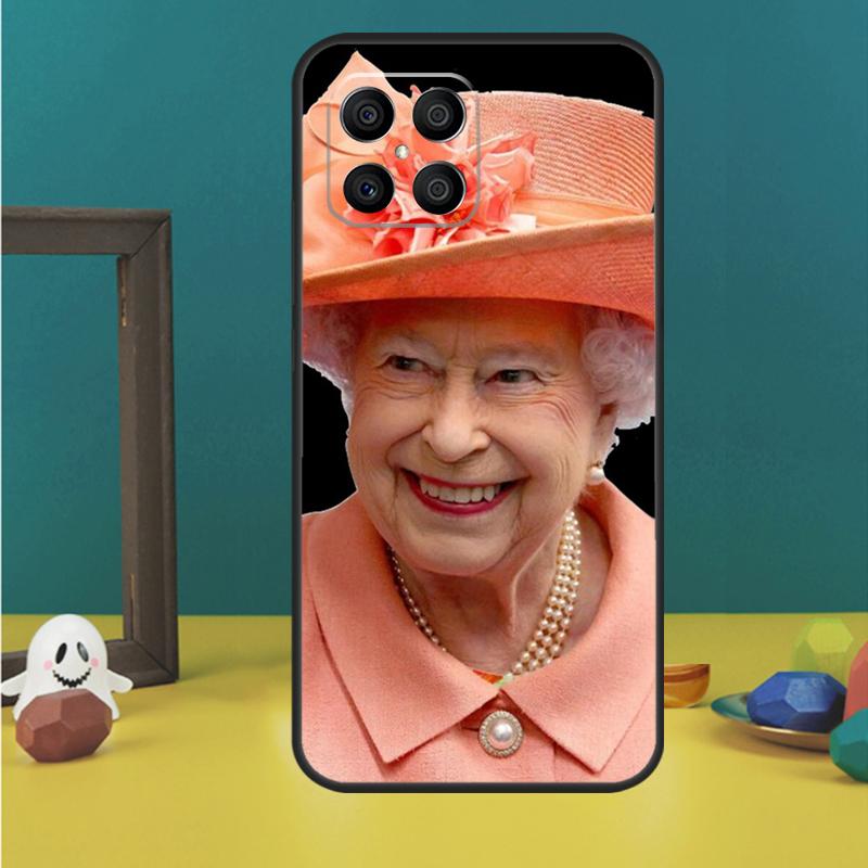 England Queen Elizabeth II Case For Honor 200 Pro X9b X9a X8b X8a X8 X9 X9c 50 70 90 Lite Honor Magic 5 6 7 Pro Cover