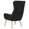 Relax Armchair Black Velvet