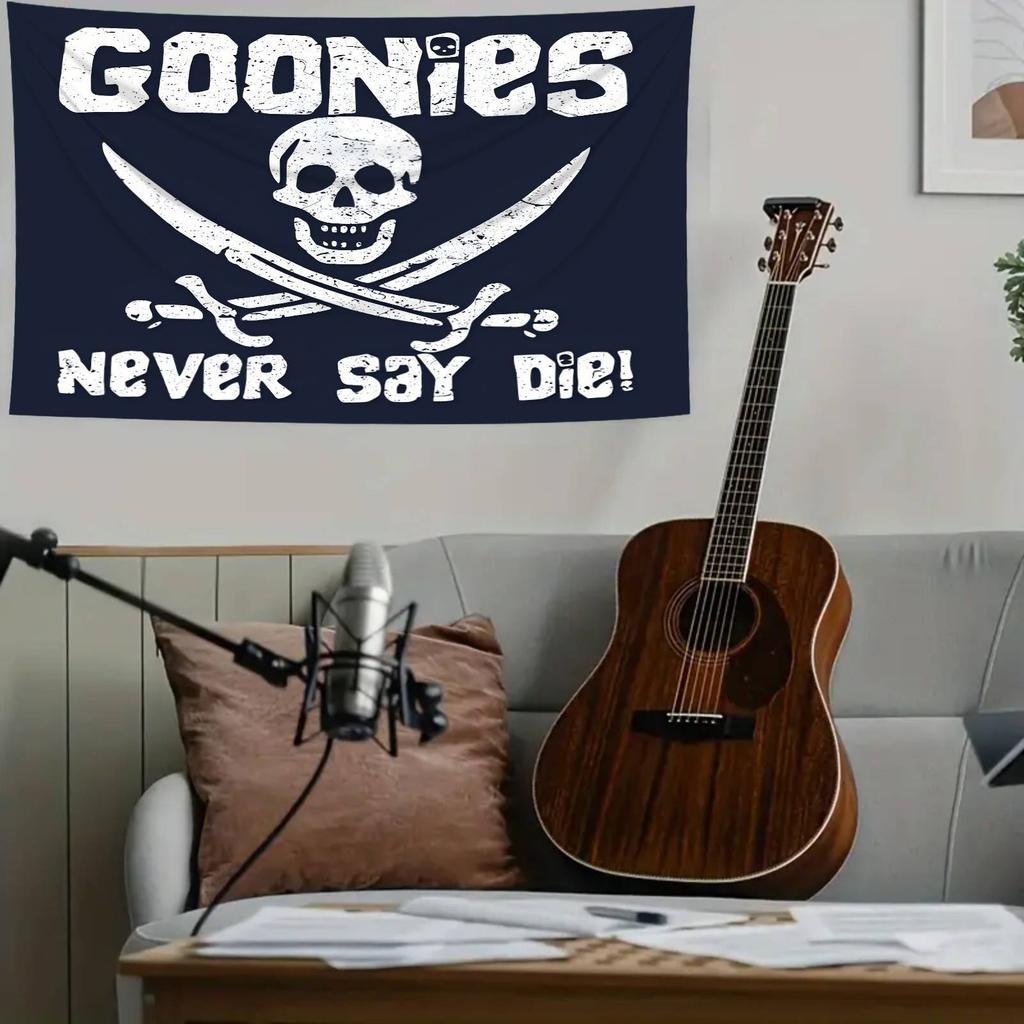 Goonies Nikdy se nevzdávej Tapiserie Nástěnná dekorace do ložnice Útulná atmosféra Dobrodružný domácí styl a Zvýšení kouzla klasického filmu