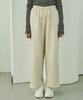 SLOWLOLLI Banding Wide Sweat Pants