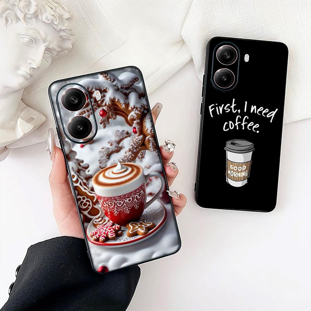 OK But First Coffee Book Phone Case for Apple iPhone 12 13 Mini XS 11 Pro Max 7 8 Plus + XR 8+ X SE 2020 SE3 Cover Casing