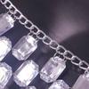 Rhinestones Body Chain Tanks Top Sleeveless Crop Top Body Jewelry Beach Bikini Coverups for Club Party Body Jewelry