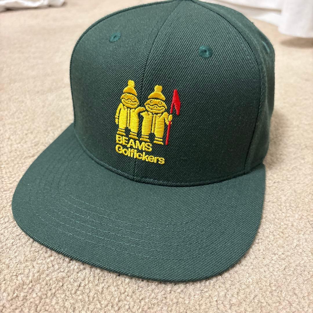 Used Golfickers BEAMS collaboration limited edition custom cap