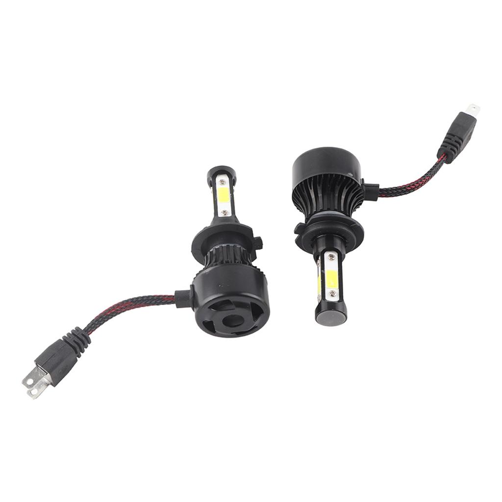 2 vnt. X7‑COB 6500K H7 LED priekinio žibinto lemputė Aukštos priekinės šviesos lemputė Aliuminio ABS