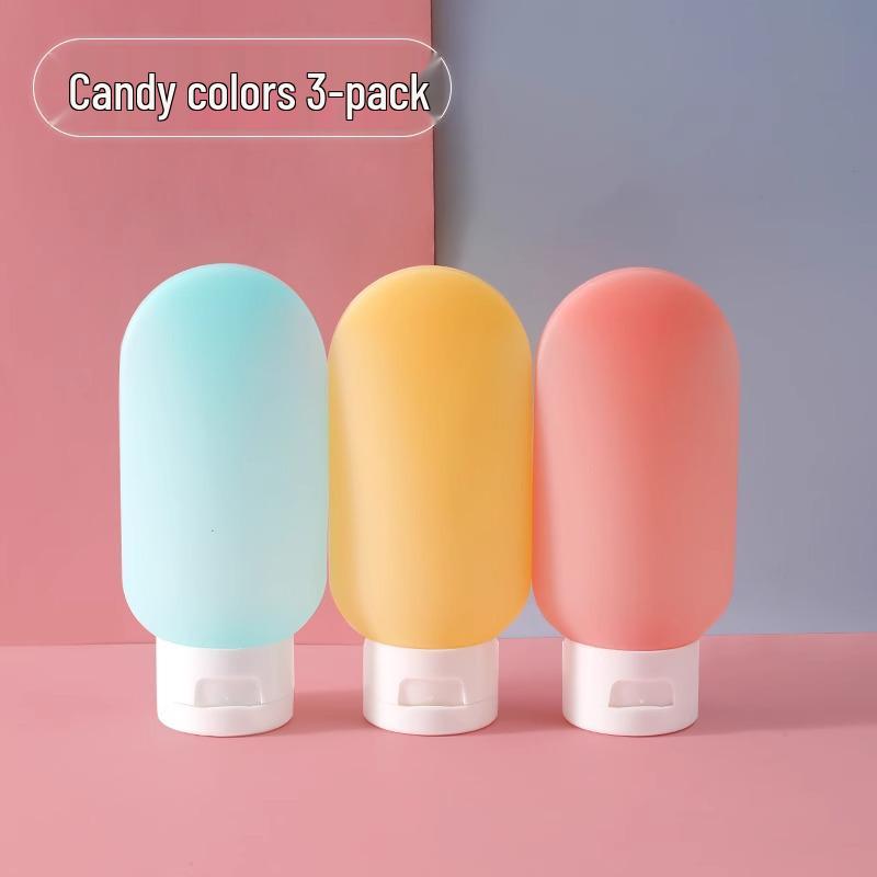 Travel-Friendly Cosmetic Shampoo Dispenser Set