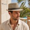 Mesh Woven Hat Wide Brim Sun Hat, Hollow Breathable Jazz UV Outdoor Protection Air Circulation for Activities Beach Travel Golf