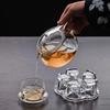 High Quality Heat Resistant Glass Flower Tea Pot Glass Teapot with Infuser Boiling Coffee Leaf Herbal Tea Kettle Kung Fu Tea Set