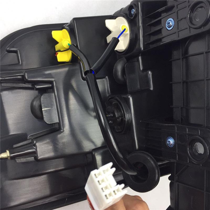 Compatible with Dongfeng Fengxing SX6/Jingyi X6 Rear Taillight Assembly, Brake Light, Rear Fog Light