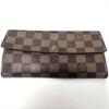Used Long Wallet Damier Portefeuille Sarah