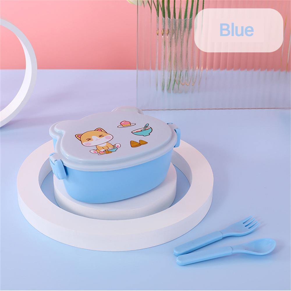 Lunch Box for Kids Double Layer With Compartments Bento Lunchbox School Child Leakproof Children s Food Snack Boxes New 3836₽