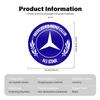 8pcs Car Door Keyhole Sticker Lock Protector Anti-blocking Decal For Mercedes Benz W202 W212 W126 W140 W168 W177 CLS GLE GLC GLS QS1