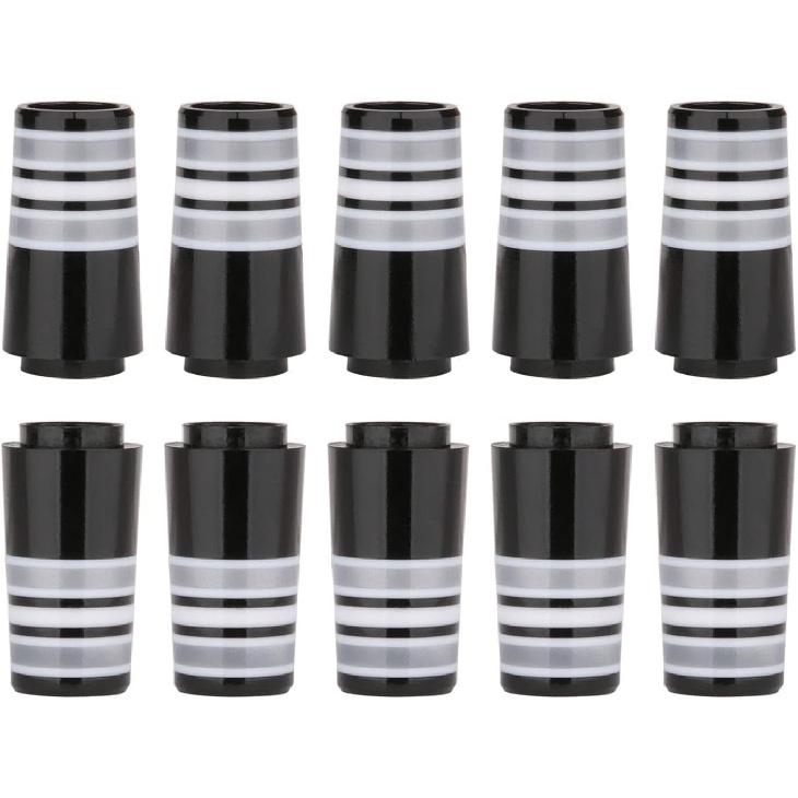 Golf Builder 10pcs Custom Tip .355 Golf Ferrules for Taper Tip Iron Wedge