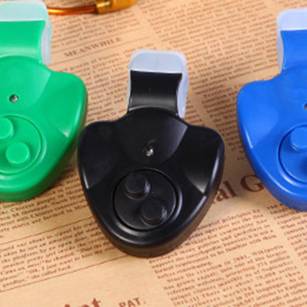 LED Fish Bite Alarm Electronic Buzzer Fishing Rod Night Indicator Alert Light