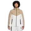 TECH FLEECE FULL ZIP Hoodie 2-way Zip White sommet/kaki/Black