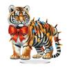 Acrylic Special Shape Christmas Nutcracker Desktop Diamond Art Kits 5D DIY Diamond Art Tabletop Decorations Bedroom Table Decor