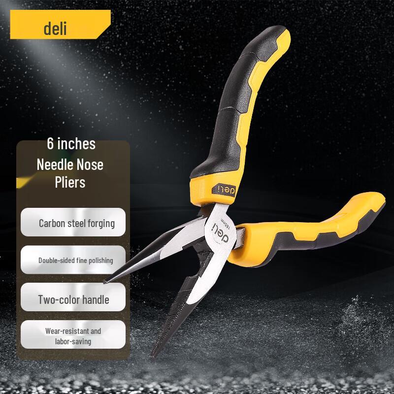 Deli DL2106 Pointed Nose Pliers
