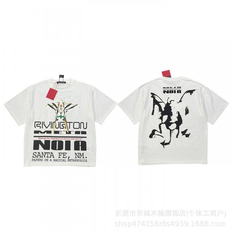 RRR123 Washed Vintage Streetwear Graphic Tee Unisex Loose Fit Cotton Short Sleeve T-Shirt