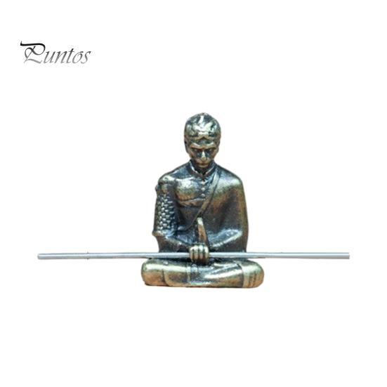 Mini Figure Statue Alloy Mini Figure Figurine Retro Micro Landscape Ornament for Potted Plants Tabletop Rockeries Bookshelf