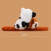 Turn into Highland dog Slap Bracelet Series Simulation Raccoon Plush Wrist Band  Birthday Gift