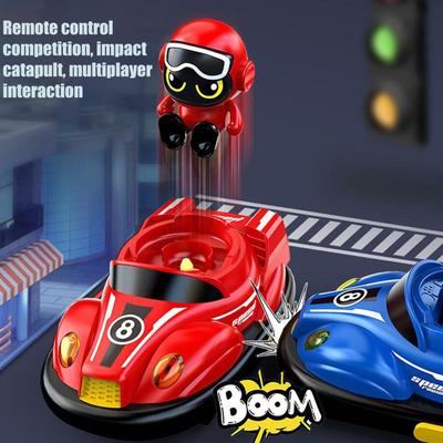 New Two-person Remote Control Bumper Car Drifting Race Car Collision Ejection Kart Toy Parent-child Interaction