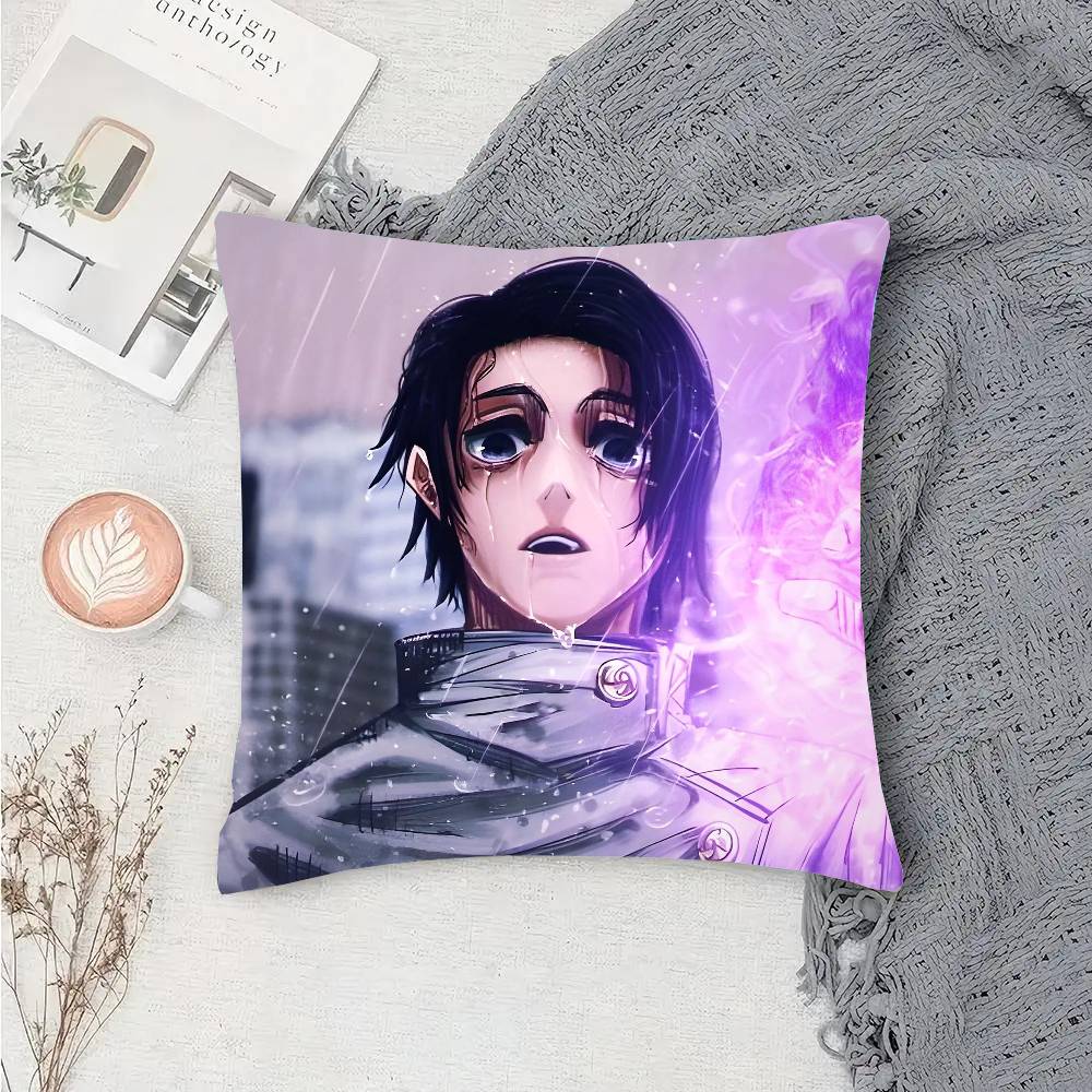 Yuta Okkotsu Animation Jujutsu Kaisen Pillow Case Fashion Square Pillowcase Bedroom Sofa Room Ins Decoration Leisure