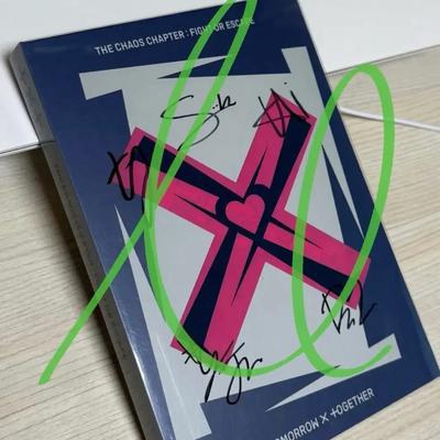 TOMORROW X TOGETHER TXT Signed Album