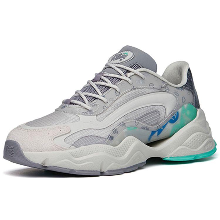 Anta Mr. Friendly X  Millennium 4.0 Retro Trend Low-Top Sports Casual Shoes Men Sneakers Gray 112228890-7