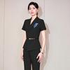 Teluoman Women's Summer Professional Suit Set