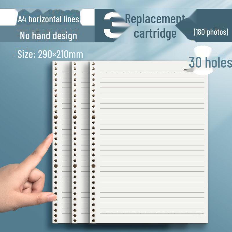 

Студенческая жизнь B5, сменный блок с отрывными листами: Бумага в клетку А4, А5 для заметок на английском языке