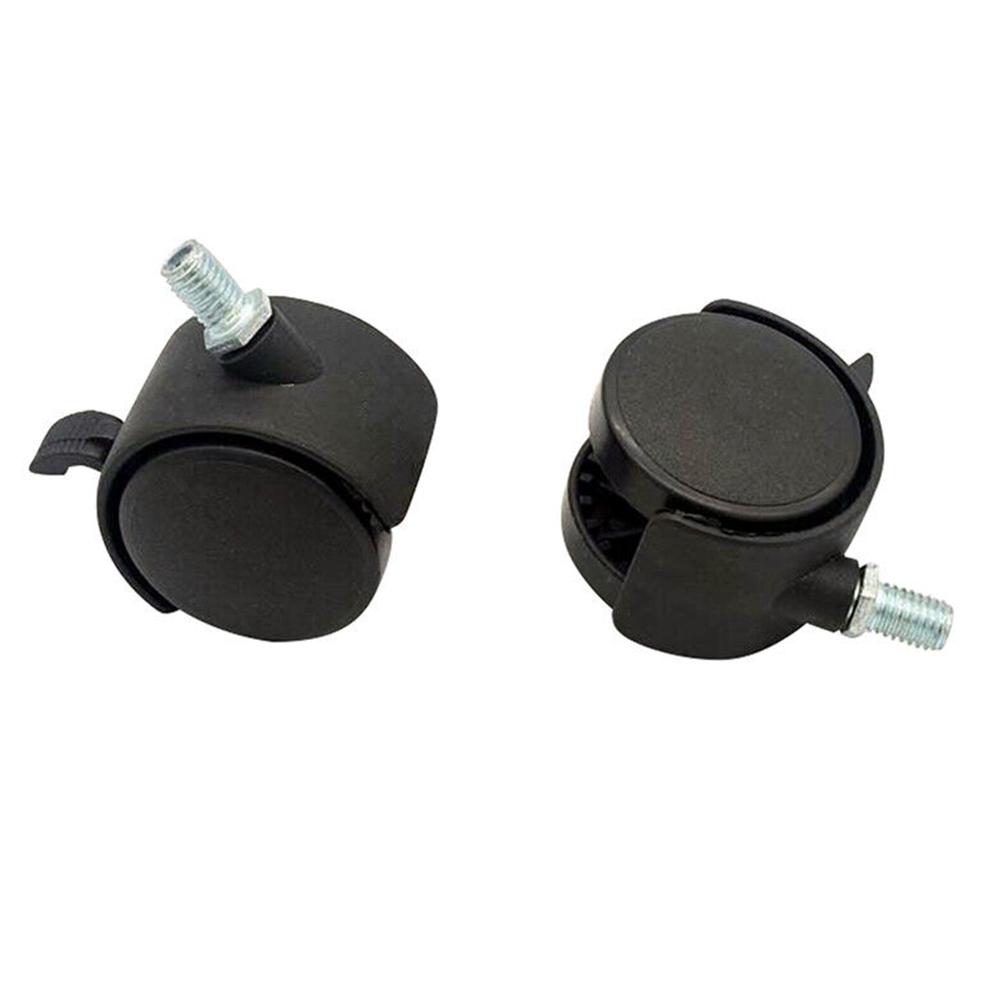 Casters Swivel Wheels Soft Wheel 3\" Office Chair Connector