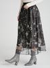For Starry Tulle Skirt CWFS261004BLK36 [YUMIKATSURA CELFORD]