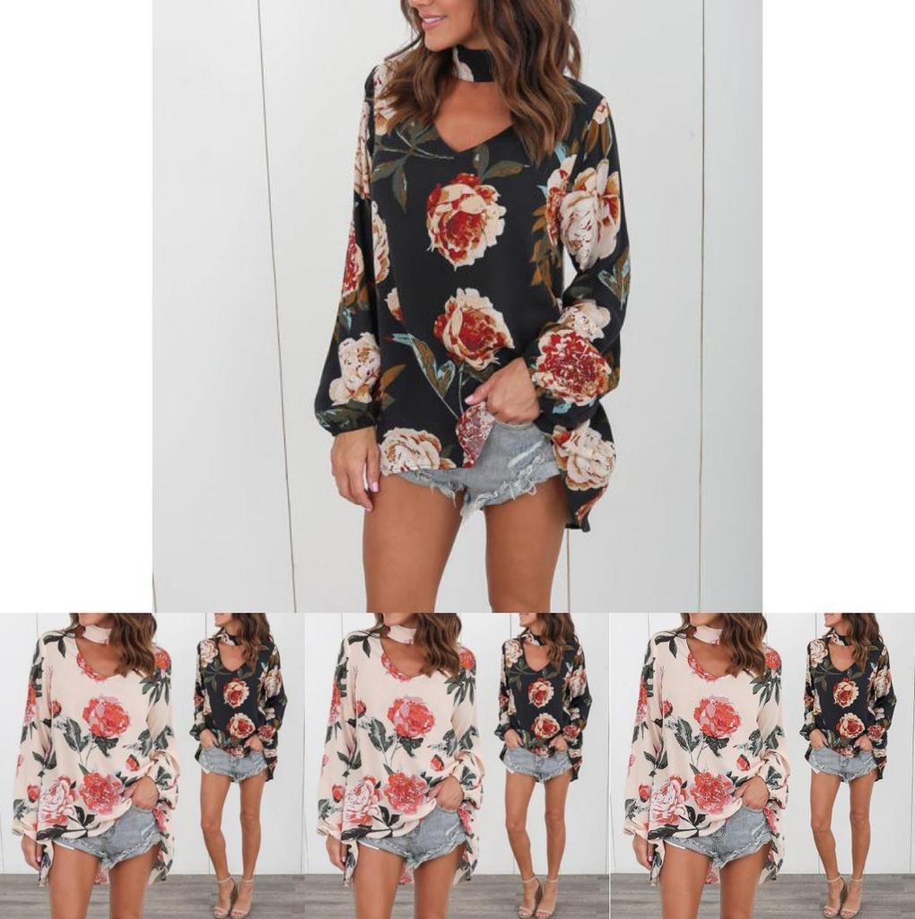 Premium Quality Chemisier T-shirt For Women With Elegant Floral Print Design