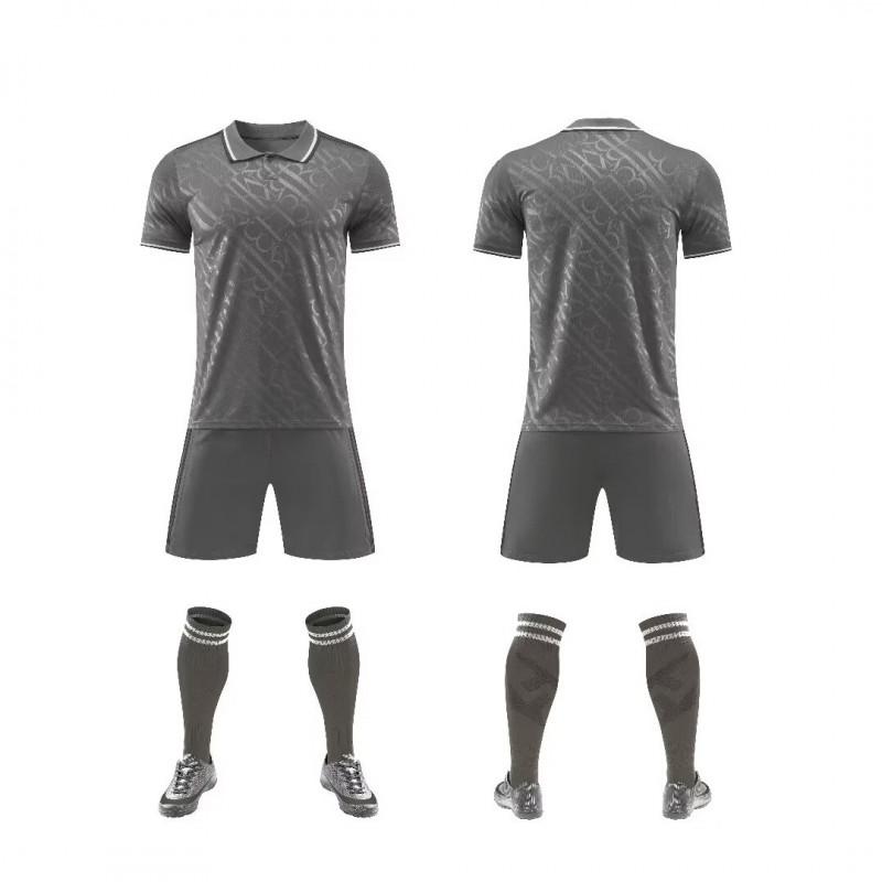 Custom Printed Soccer Training Jersey Set Men Women Kids Sportswear Football Club Team Uniform