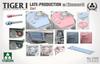 Takom Tiger I Late Coating 2 in 1 Late Production Command Vehicle Plastic Model Kit TKO2199 1/35 Sd.Kfz.181 Pz.Kpfw.VI Production/Zimmerit