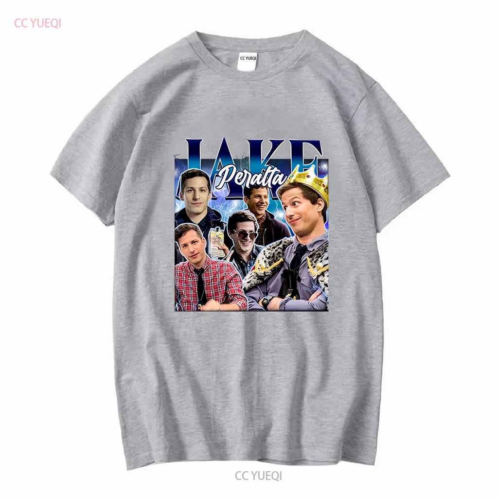 Jake Peralta T Shirt For Bestfriend s Andy Samberg Sweater Funny long or short sleeves vintage Washed Casual streetwear