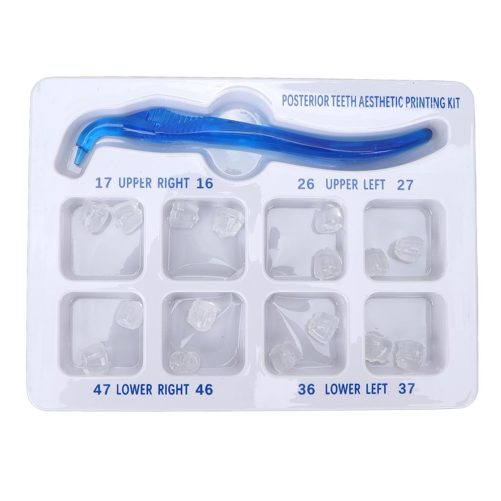 Ästhetisches Druckset für Seitenzähne Gummi Zahnärztlich Kieferorthopädisch Füllung Restaurationswerkzeug Zahnarztbedarf