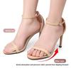 New Five-toe Sticky Front Pad Massage Arch Pad Water Ripple Five-toe Non-slip High Heels Arch Forefoot Pad