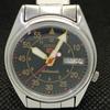 POUŽITÉ VINTAGE SEIKO 5 AUTO 7S26A JAPONSKÉ PÁNSKÉ HODINKY S ČERNÝM CIFERNÍKEM 621a-a413421-2 SKU621a-a413421