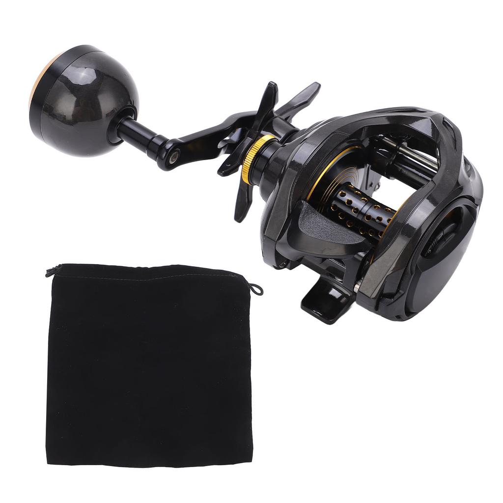BW300 Baitcastingový naviják 16 kg Velká brzdná síla Systém magnetické brzdy z uhlíkových vláken Rybářský naviják BW300 Levá ruka