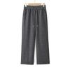 Women's Elastic High-Waist Loose Straight-Leg Pants