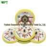 5-Inch Flocked 8-Hole Sandpaper Suction Pad for Pneumatic Polishing Machine, 125mm Base Plate, Self-Adhesive