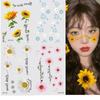 1PC Glitter Gradual Change Butterfly Wings Tattoo Corner of the Eye Face Sticker Children's Eye Makeup DIY Sticker Fish Scale Show
