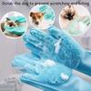 Silicone Gloves for Washing Dishes – Tear-Resistant Silicone Dishwashing Gloves with Scrubber |Household Use Cleaning Gloves